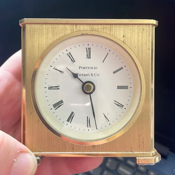 Tiffany & Co. | Other | Tiffany And Co Portfolio Brass Clock